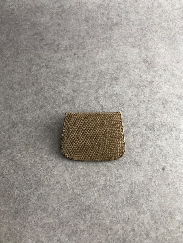 GUCCI グッチ 財布 ブラウン GG リザード型押し コインケース vintage ヴィンテージ オールド 5vm57j