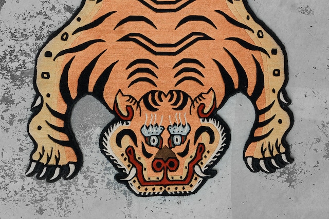 Tibetan Tiger Rug 《Mサイズ•プレミアムウール276》チベタンタイガーラグ