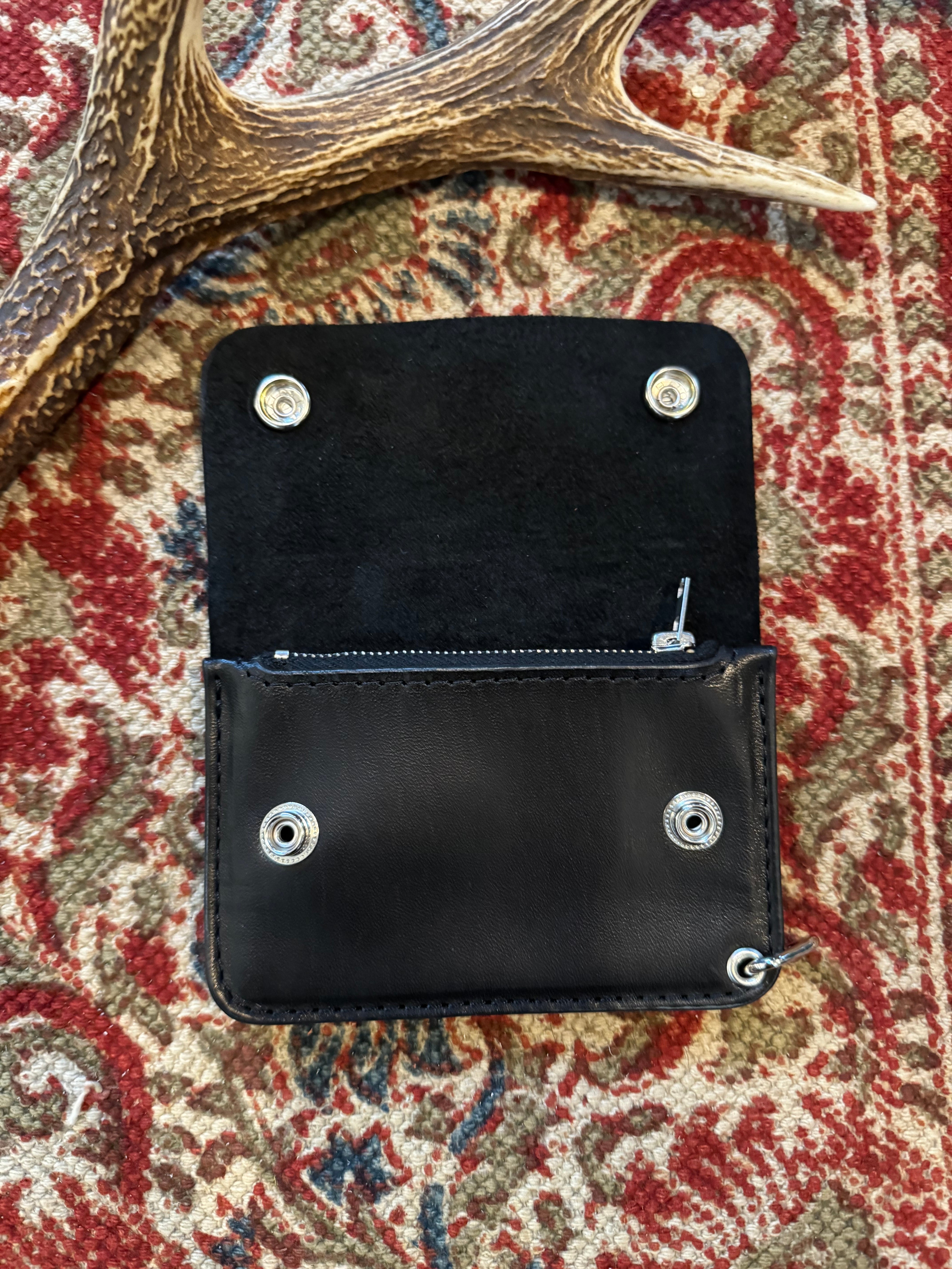 NEW!! HORSE HIDE TRUCKER WALLET 