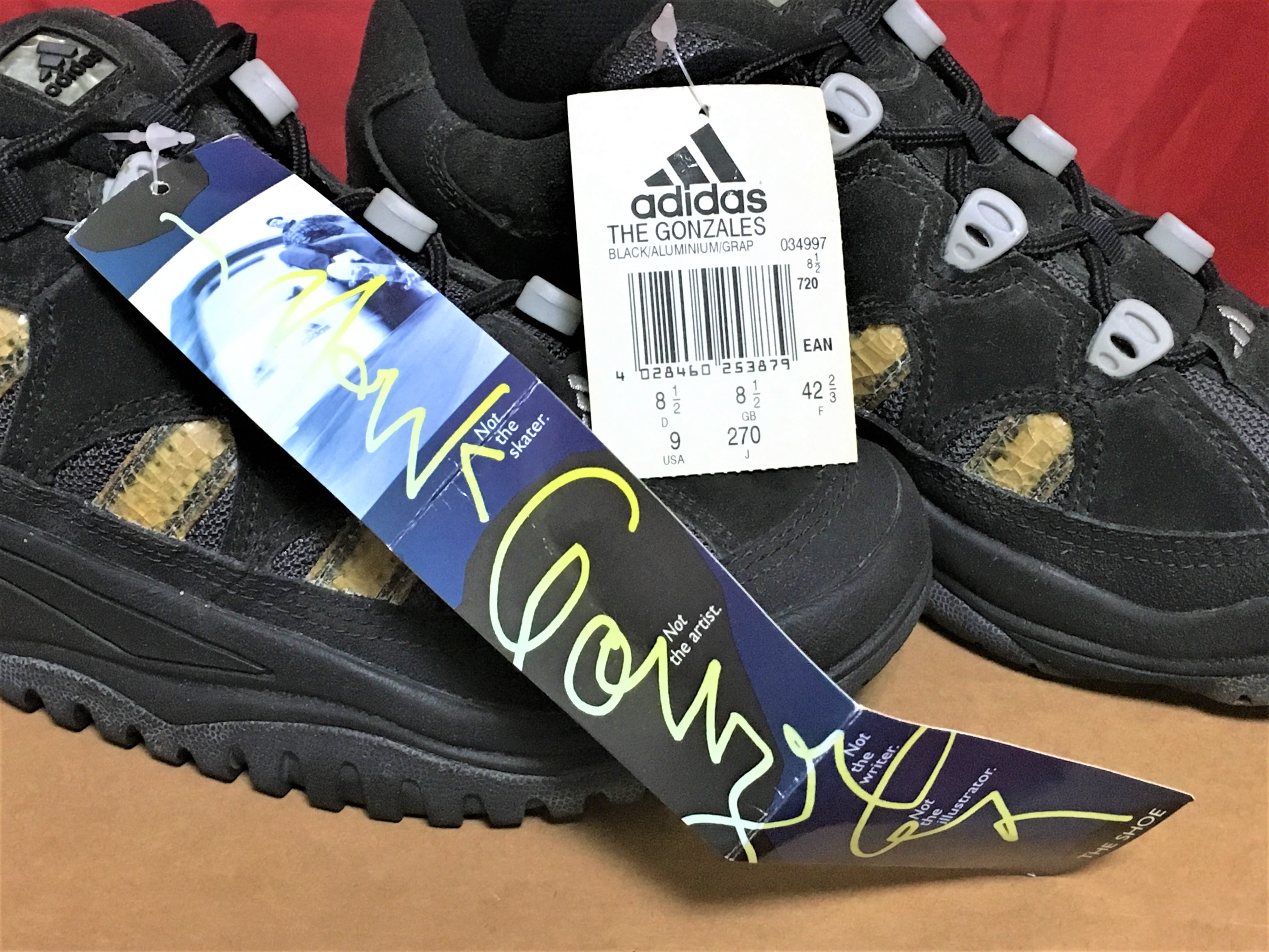 adidas（アディダス）THE GONZALES（ゴンザレス）034997 黒/黄色 9