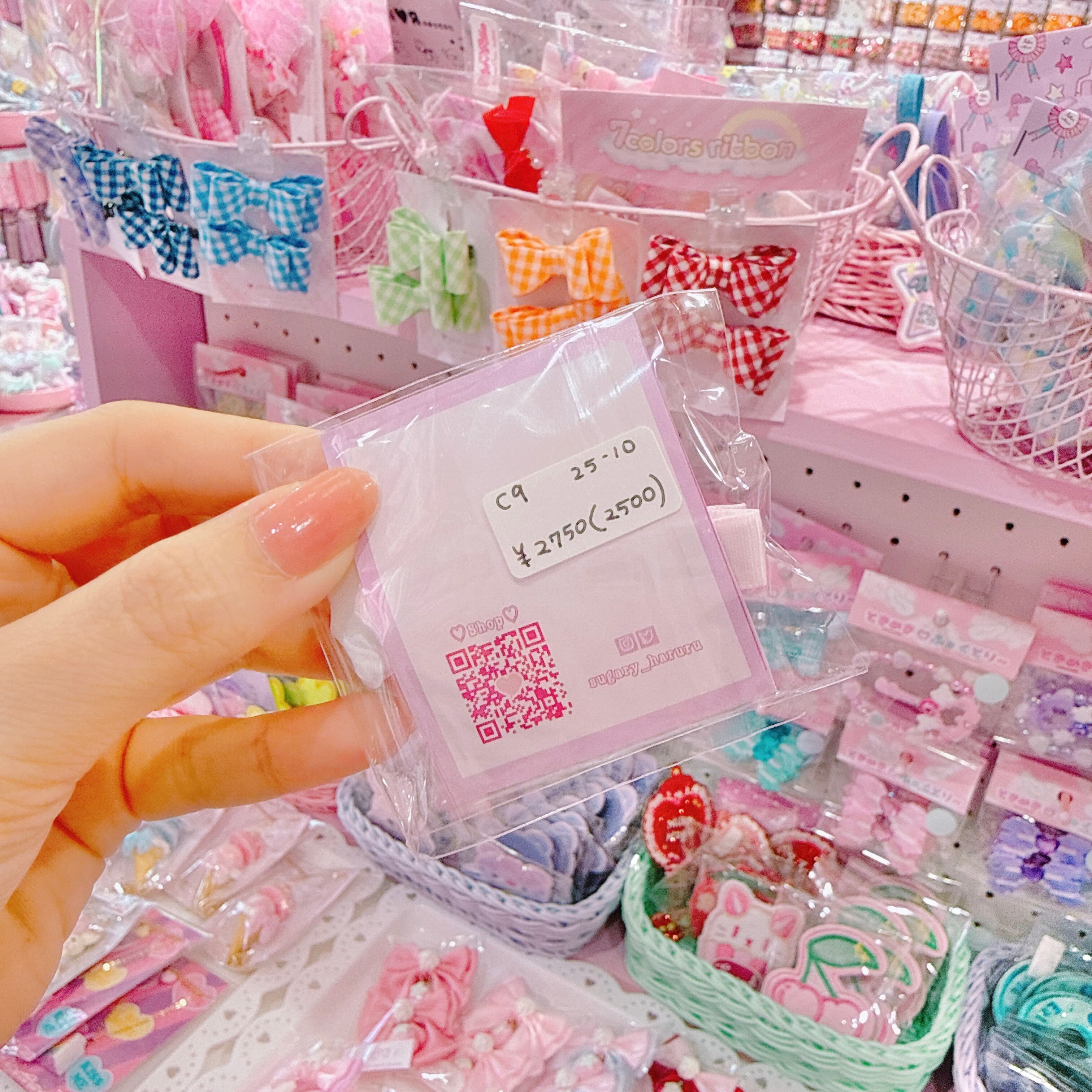 【C9】25-10キャンディヘアクリップ