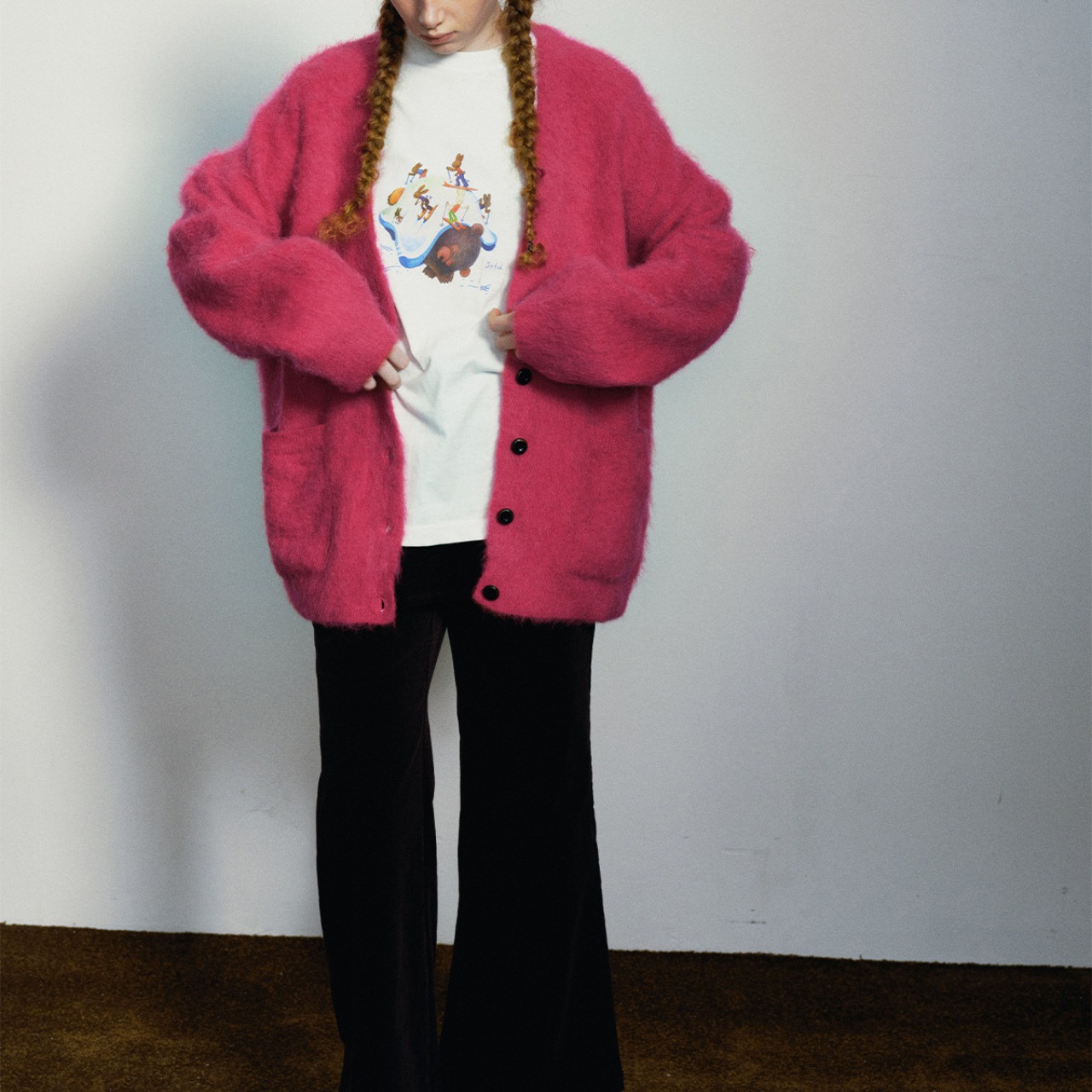 Knit Cardigan【4color】 T4105