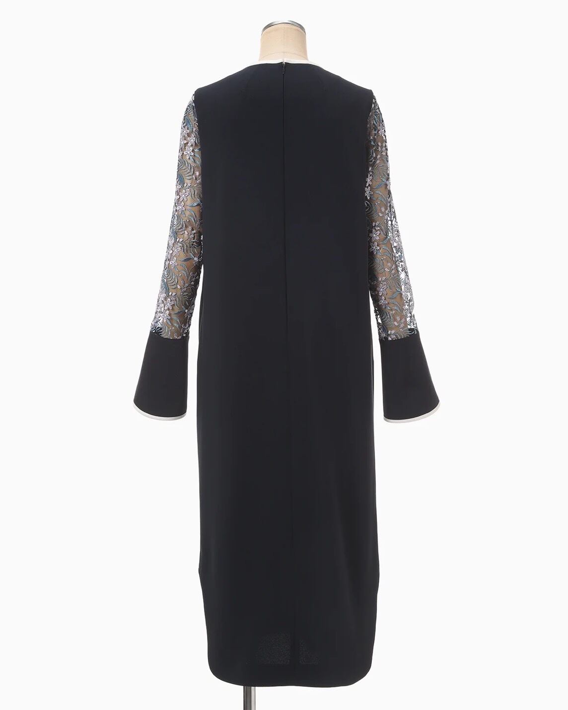 スーツ・フォーマル・ドレス Floral Lace Sleeve Dress FLORAL LACE-SLEEVE CLASSIC DRESS – MIDWEST ONLINE STORE