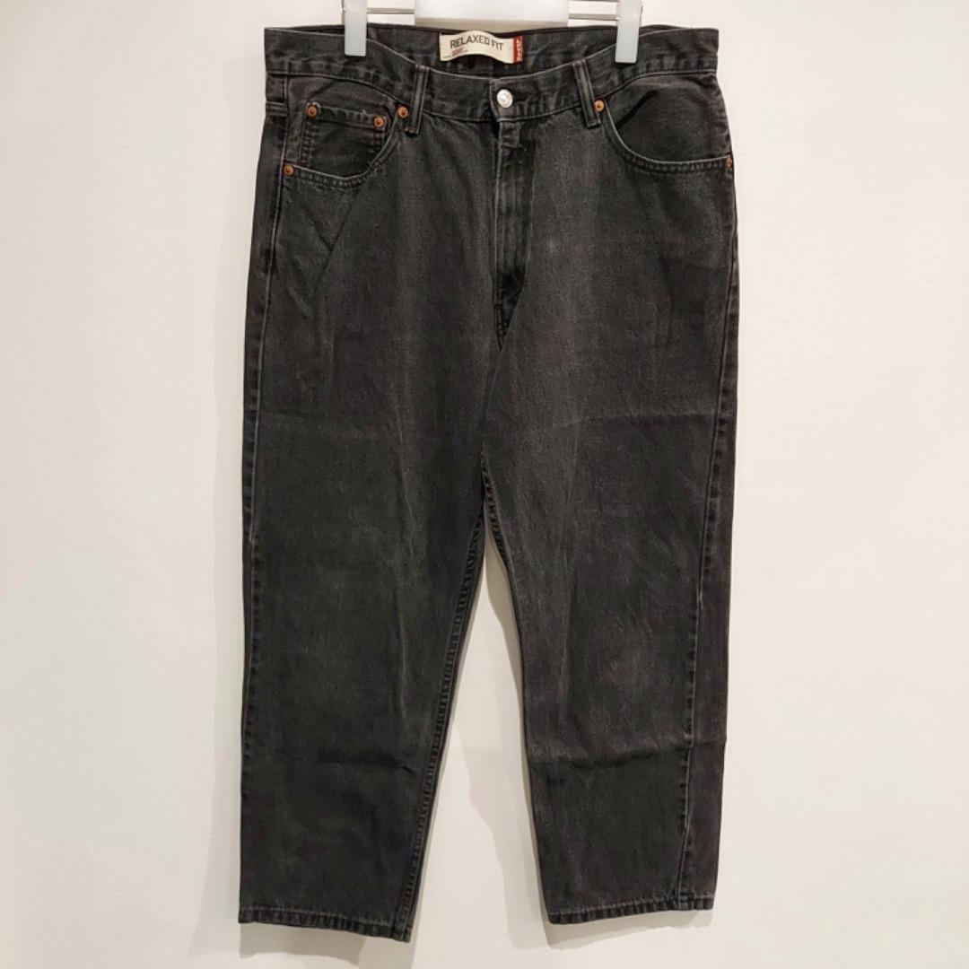 リーバイス550 W36 ブラックデニムパンツ 黒 ボトム 00s 11258 リーバイス550 W36 ブラックデニム 黒 ボトム Rタブ パンツ 11248