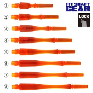 FIT GEAR Hybrid [LOCK] Clear Orange