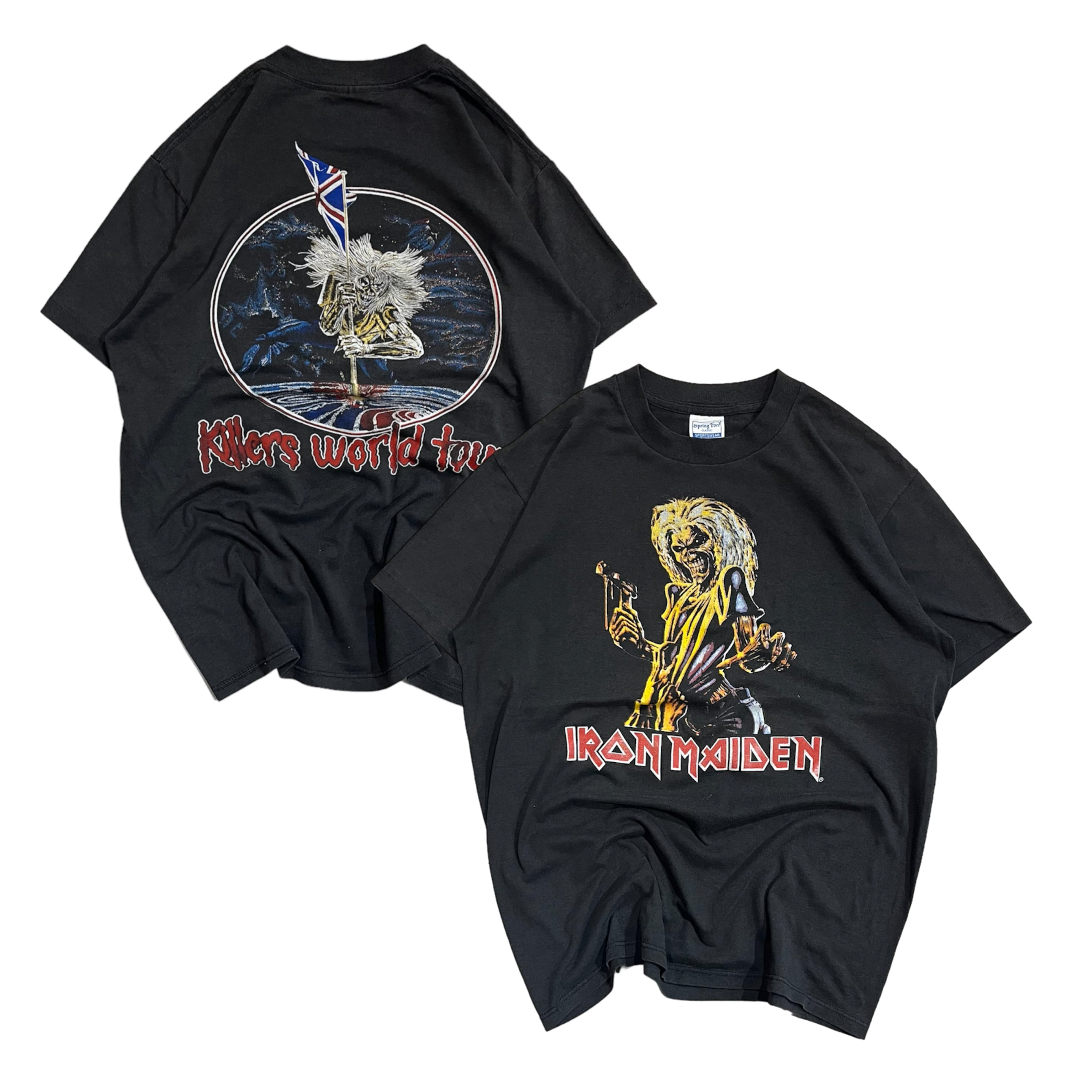 80年代〜 USA製 size : L【 IRON MAIDEN 】アイアンメイデン