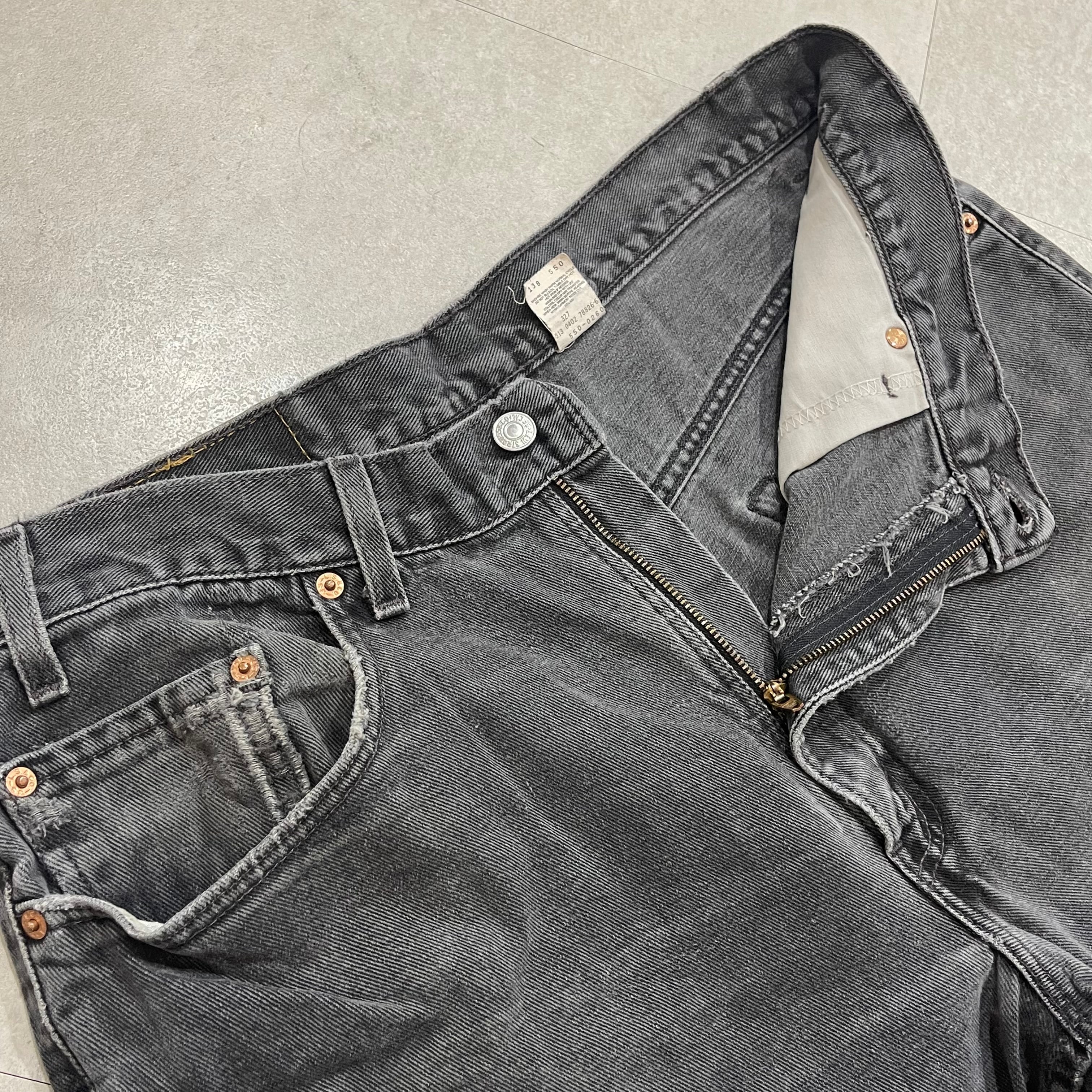 USA製 size:W38×L32【 Levi's 550 】リーバイス 550 バギー デニム ...