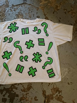 80s "FORECAST TEE DEAD STOCK" Green print