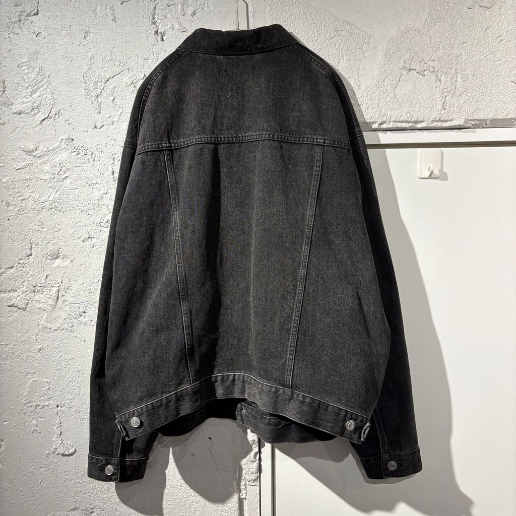 BALENCIAGA バレンシアガ 20SS LOGO DENIM JACKET デニムジャケット
