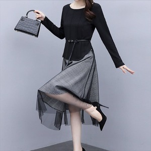 【送料無料】 ロングスカート スカート ロング ロング丈 ミモレ丈 フレア Aライン シンプル 上下セット 2点セット かわいい 大人可愛い きれいめ カジュアル 大人 上品 おしゃれ お洒落 レトロ こなれ感 コンサバ系 ラフ 抜け感 モード系 エレガント チェック柄 秋 30代 40代 レディース 女性用 ママ ママ服 OL デート お出かけ お呼ばれ 休日 お茶会 女子会 授業参観 着回し 普段使い 重ね着 韓国 韓国系 ファッション コーデ スタイル 楽ちん あったか 暖かい 防寒 体型カバー