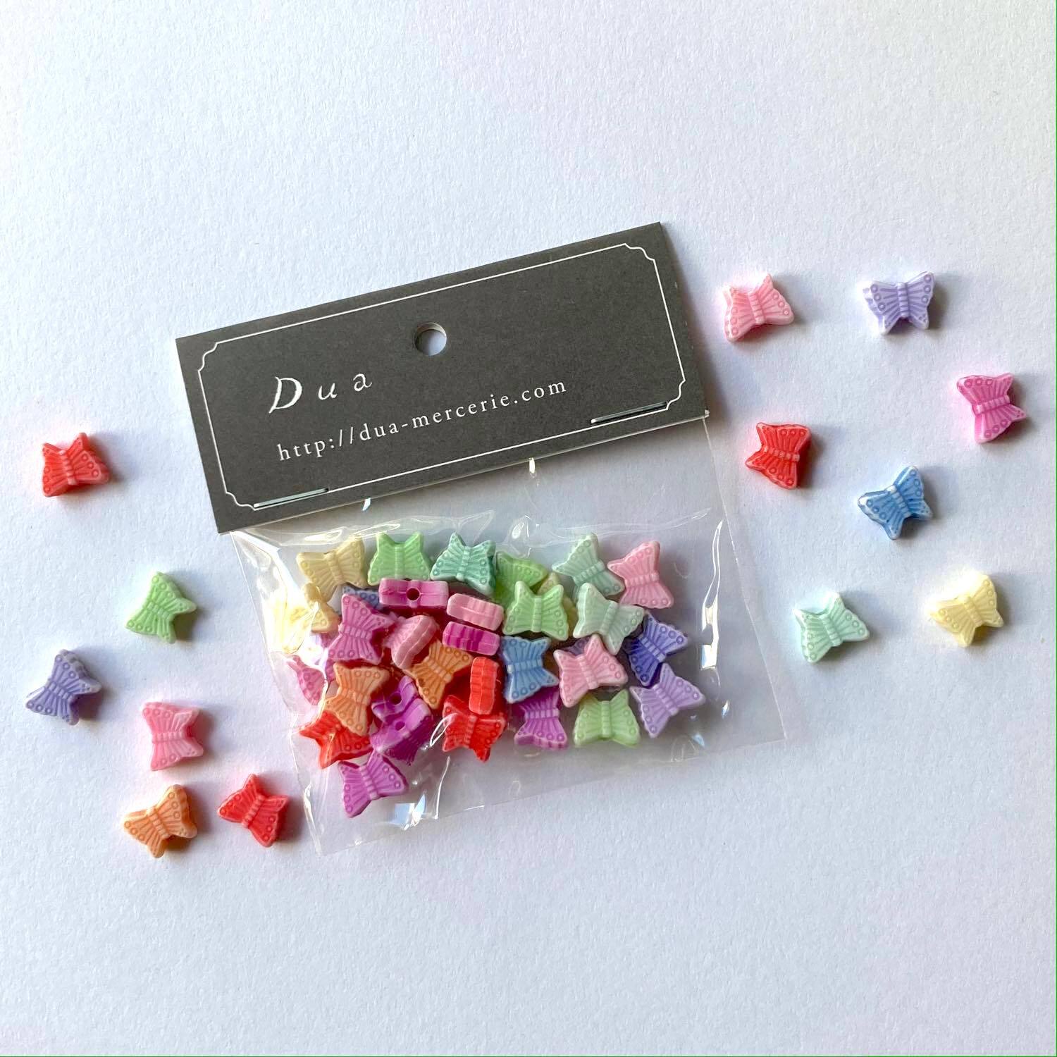 再入荷〉バタフライビーズパック | Dua-アクセサリーパーツショップ