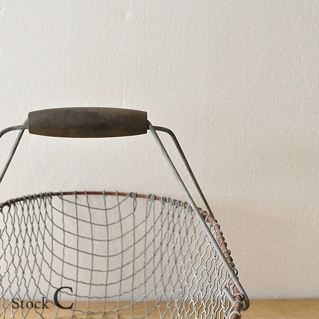 Vintage Wire Basket【C】 / ヴィンテージ ワイヤー バスケット / 1911
