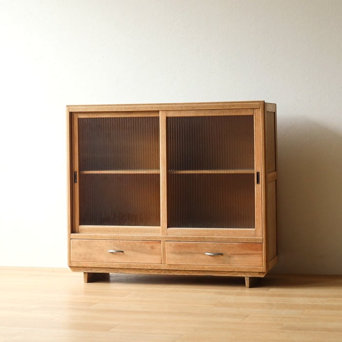 アンティーク 無垢材 背付きベンチ 古家具 無塗装 長椅子 木製 | RENOKA