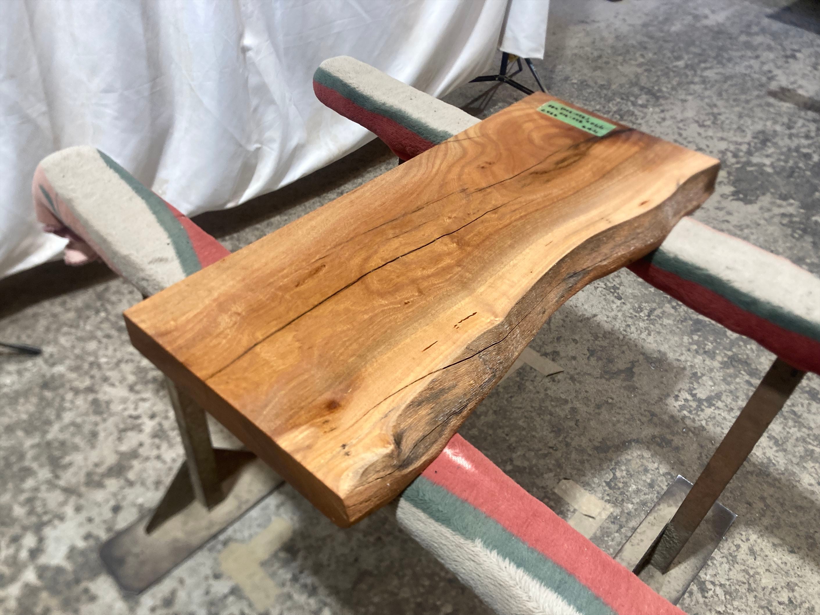 ケヤキ9327 欅 一枚板無垢 乾燥材 770x320-310x49mm ローテーブル
