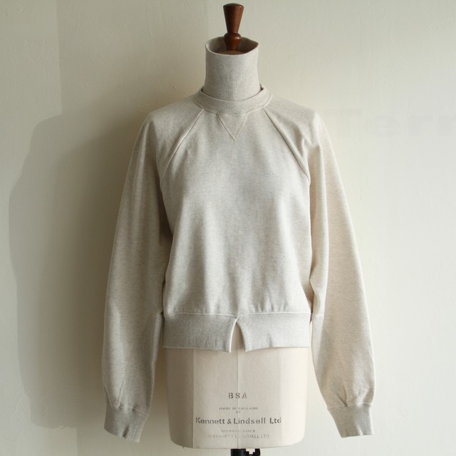 PHEENY【 womens 】french terry half zip p/o