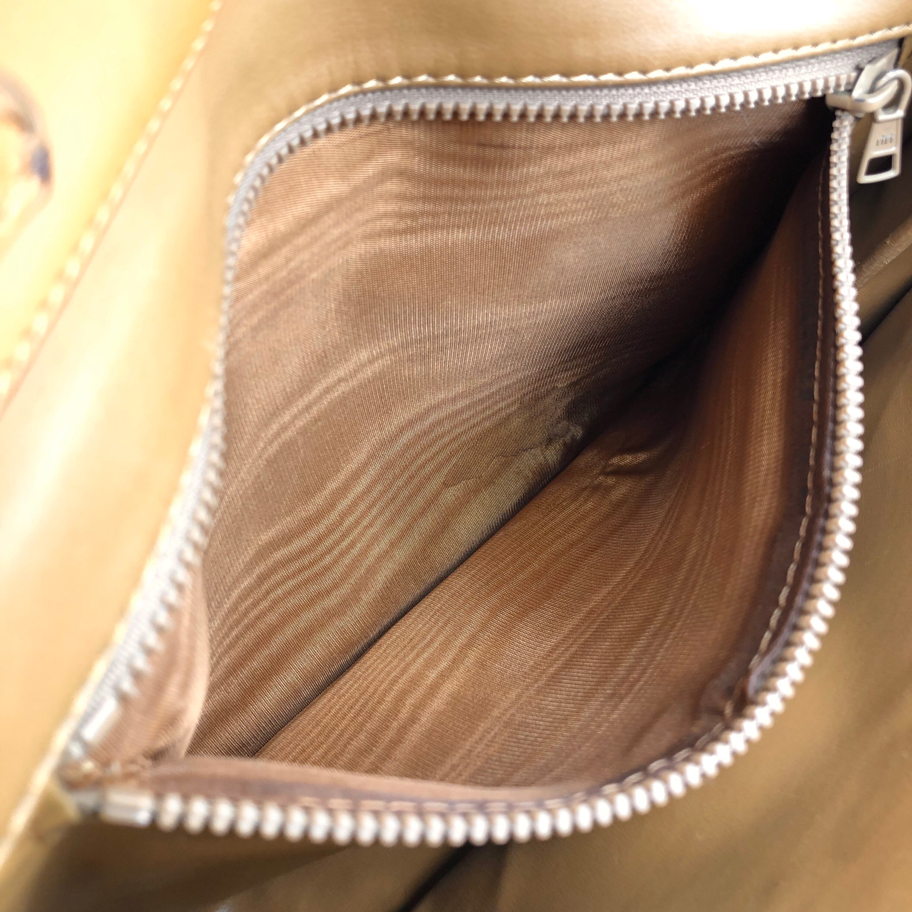 CELINE セリーヌ マカダム ショルダーバッグ ホワイト ロゴ PVCレザー