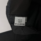 90s 00s vintage SABOTAGE サボタージュ サイドベルト ストライプ ワークパンツ W32/グレー/ミリタリー