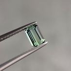 グラデーションカラートルマリン エメラルドカット 6.0x4.1mm, 0.63ct, アフガニスタン産
