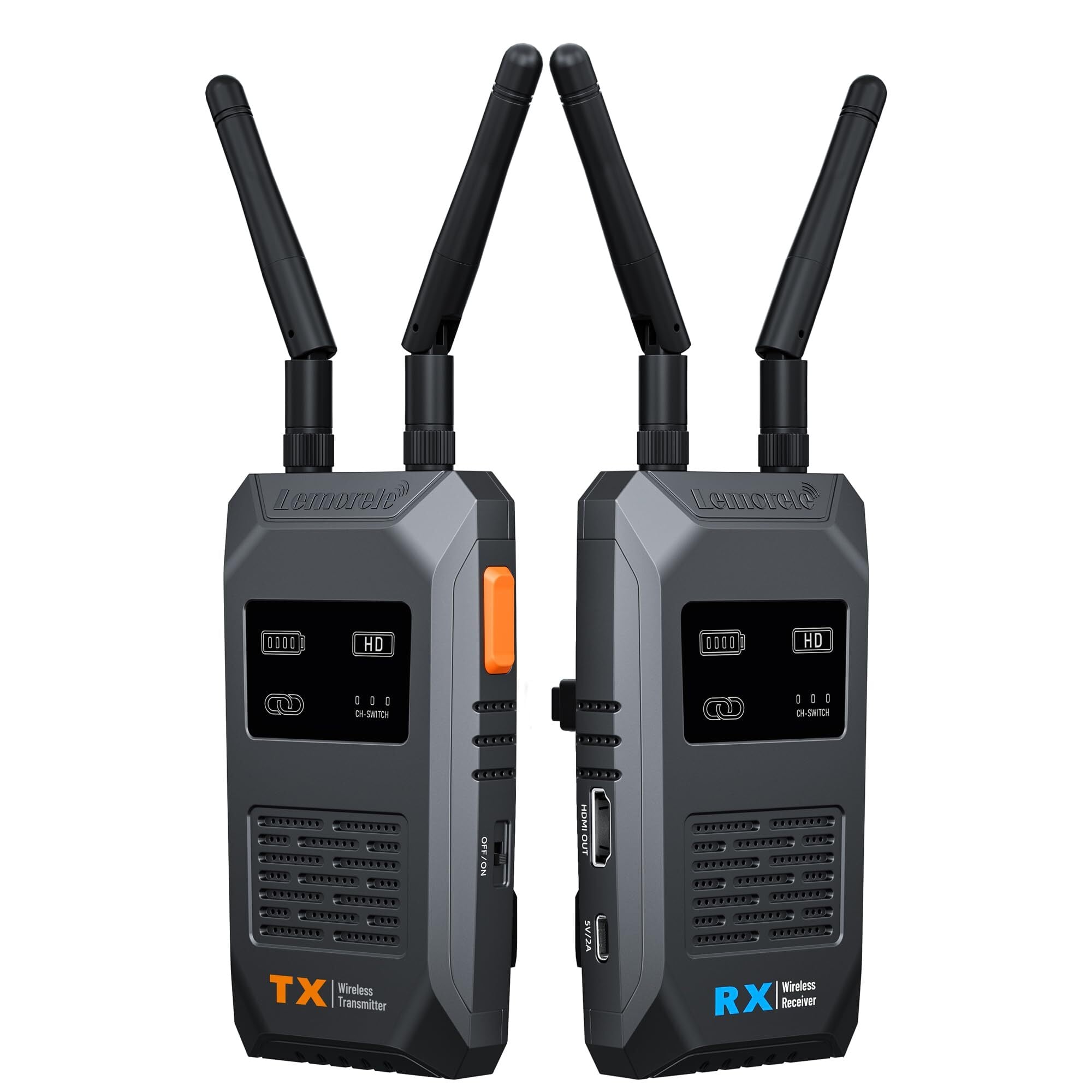 AIMIBO ワイヤレスHDMI送受信機 小型 HDMI 無線 WIFI&設定不要 1080P