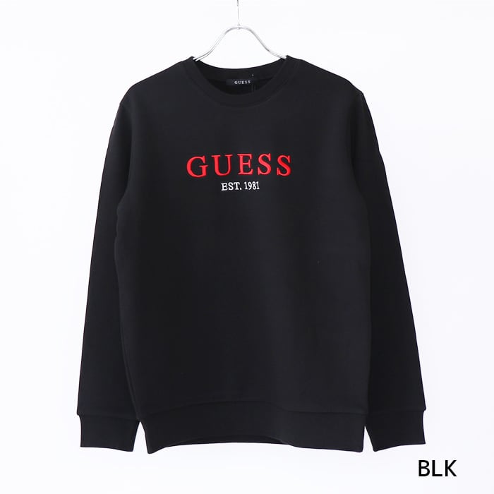 30%OFF GUESS ゲス トレーナー スウェット 刺繍ロゴ MJ4K8457K | UPPER