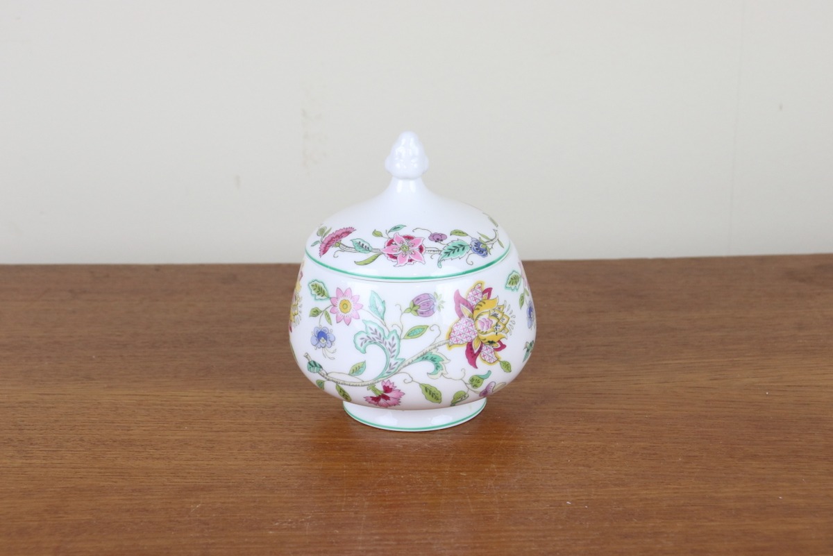 ミントン ハドンホール シュガーポット 蓋付き MINTON HADDON HALL 