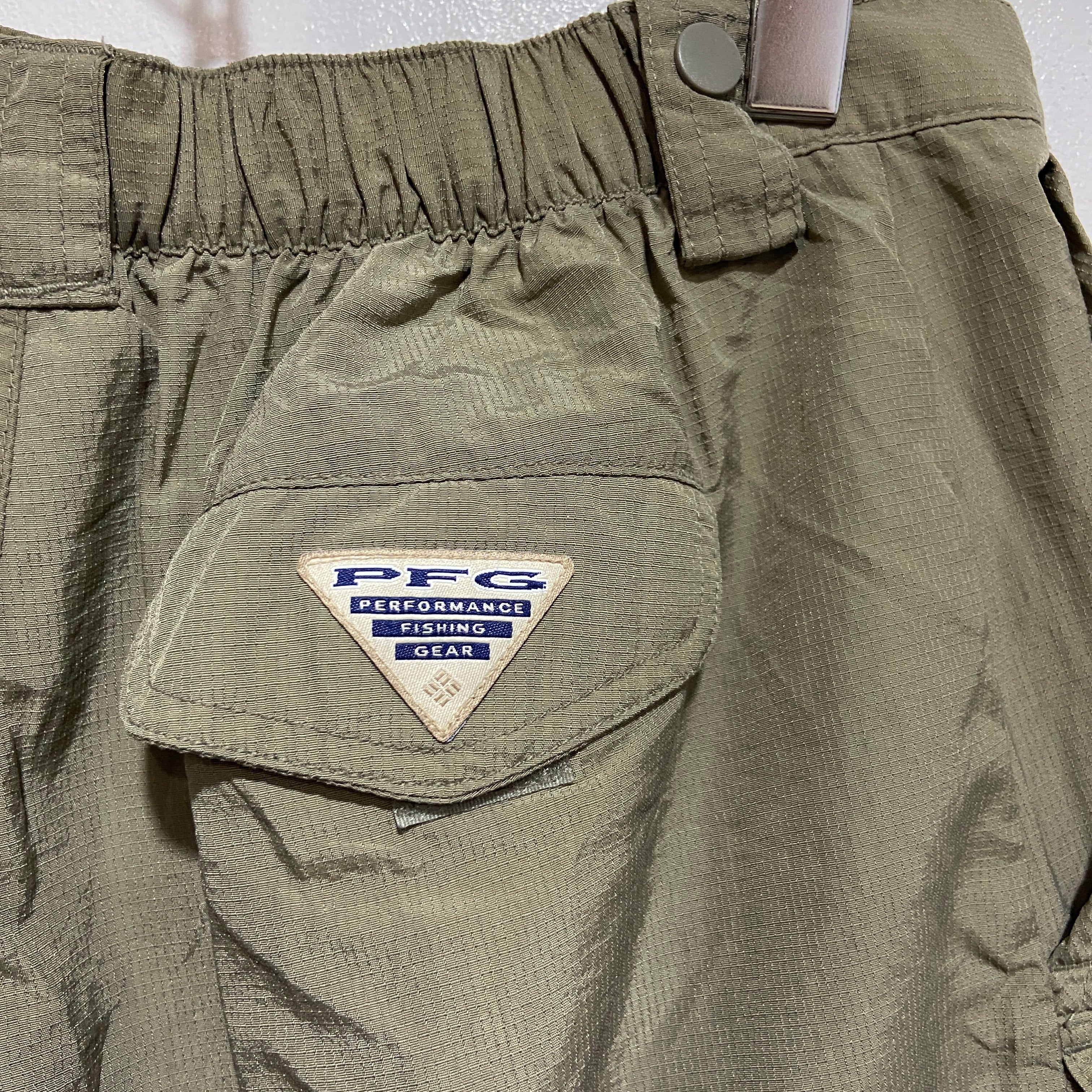 90s Columbia コロンビア PFG フィッシング 2way パンツ - ワーク