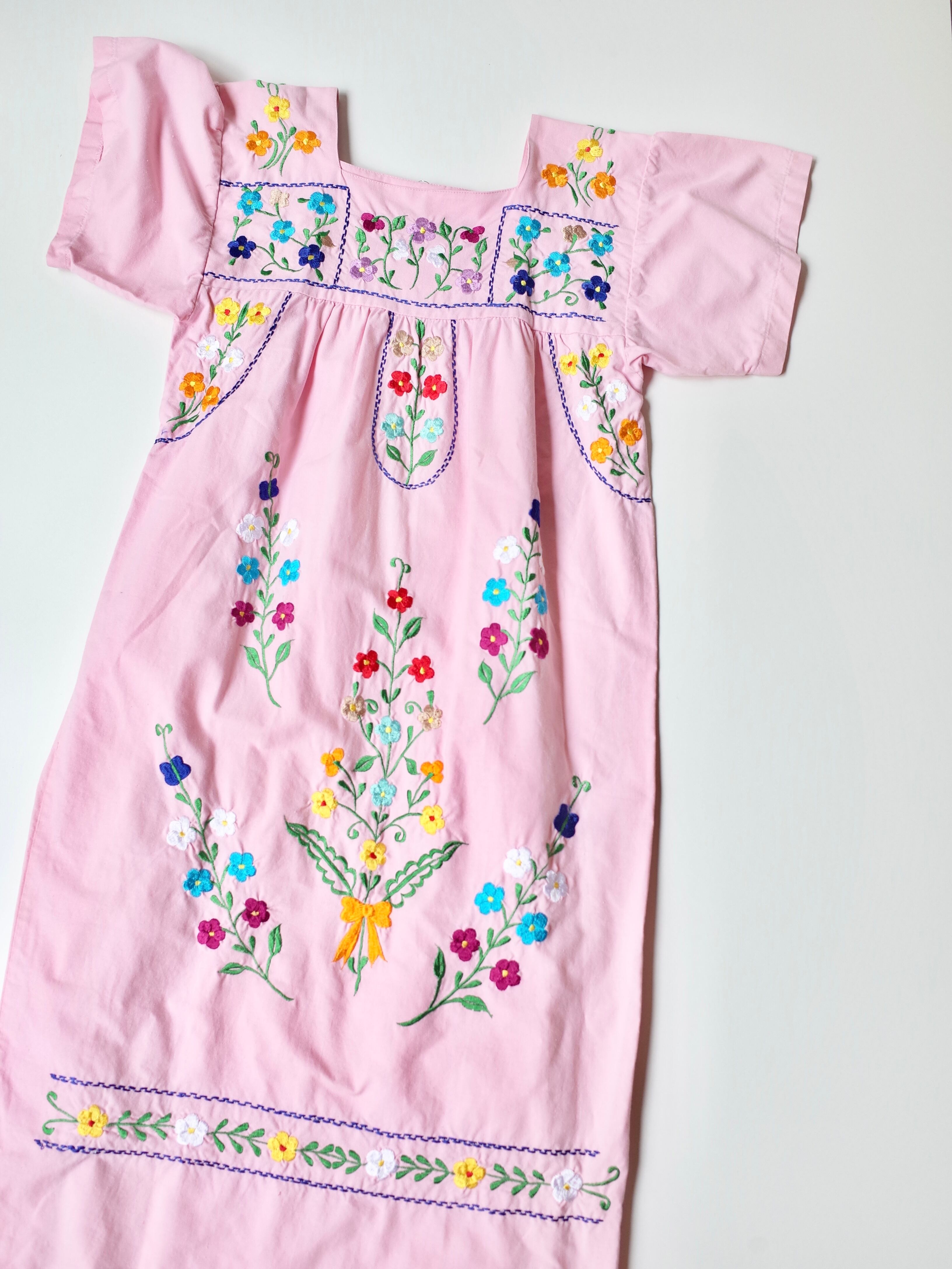 Mexico embroidery dress