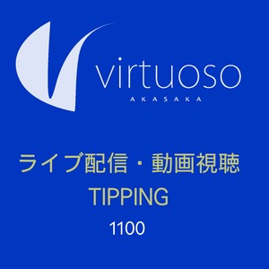 ライブ配信・動画視聴 Tipping 1100円