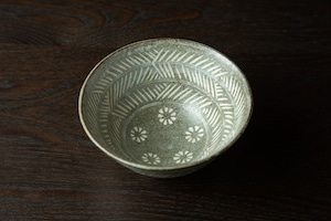 印花紋茶碗