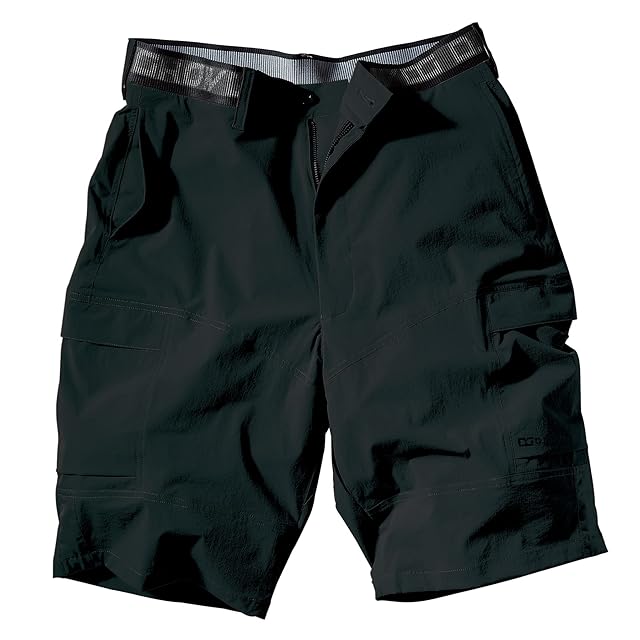 90's〜GoodEnoughｘFinesse ブラックカーゴショーツ表記（L） 90～00s GOODENOUGH/Cargo short/S/カーゴショーツ/ショートパンツ