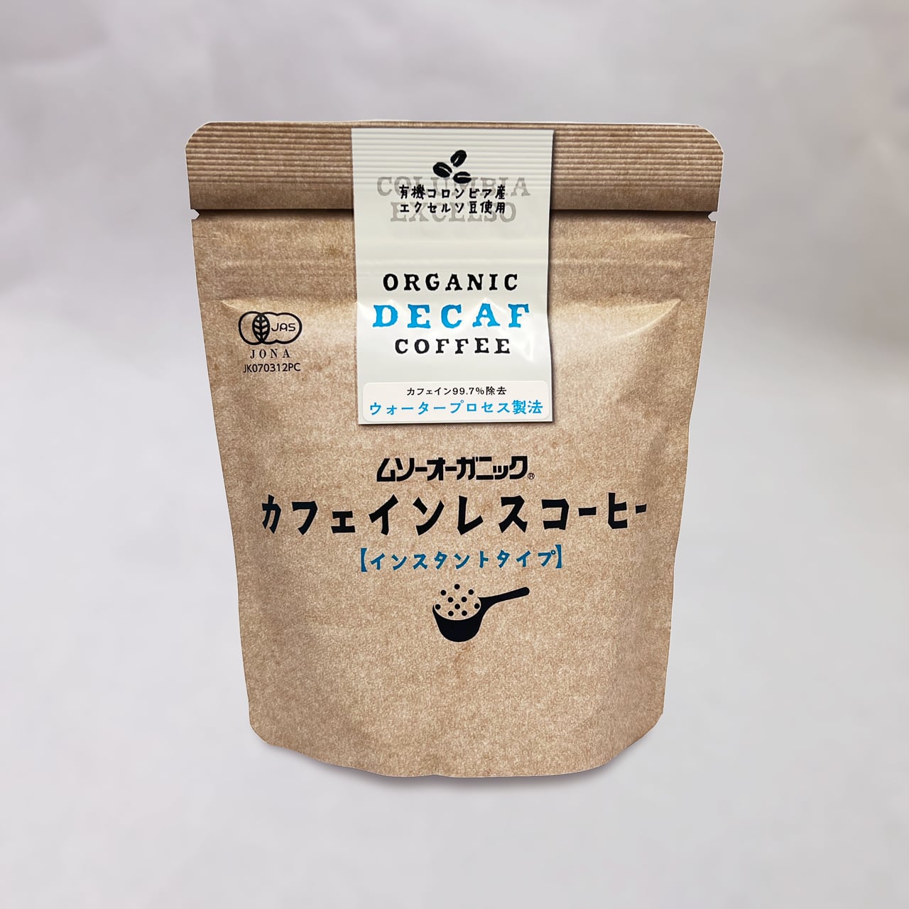 ○ムソーオーガニック OGカフェインレスコーヒー(インスタント