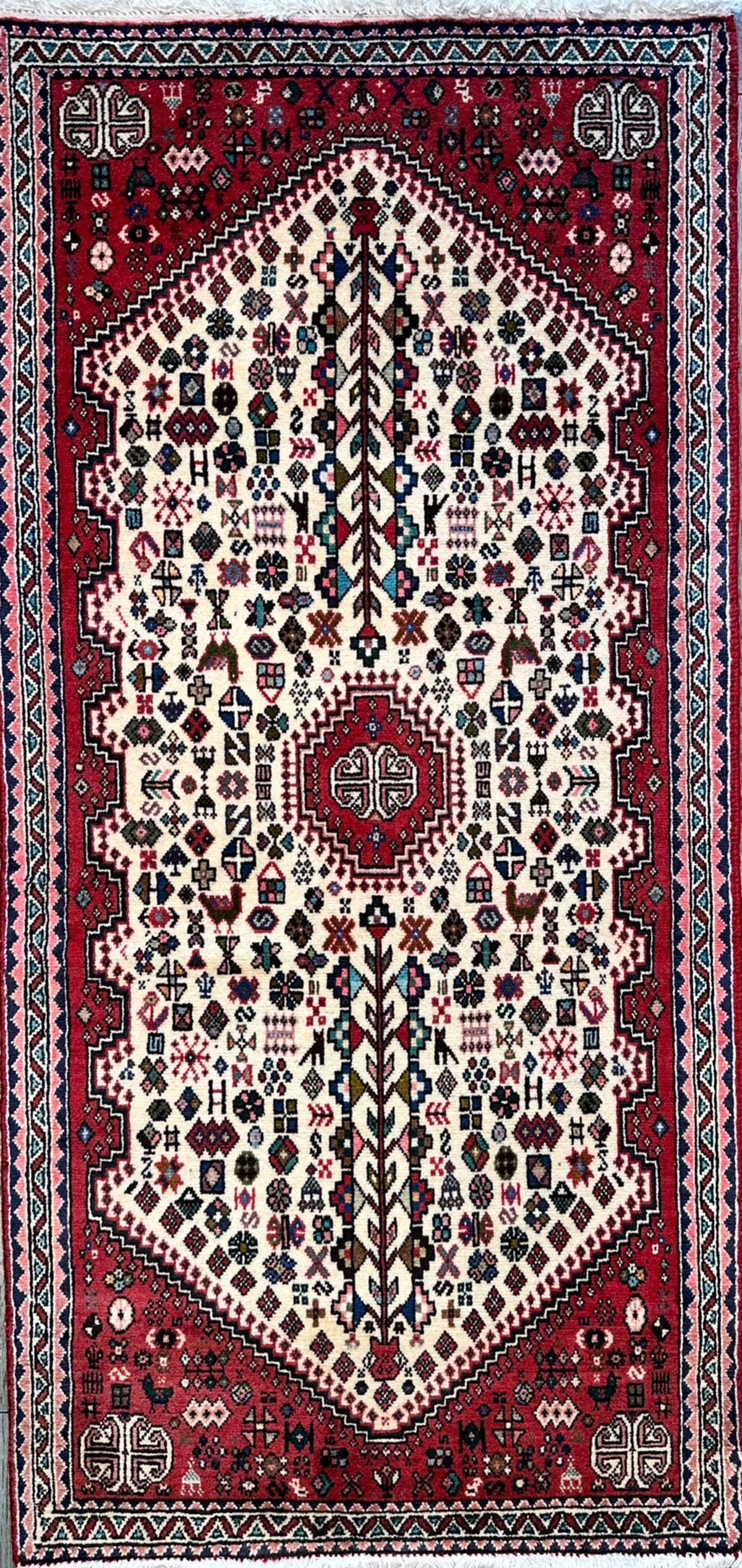 ペルシャ絨毯　オールドアバデ　147×71㎝ | pasargad rugs powered by BASE