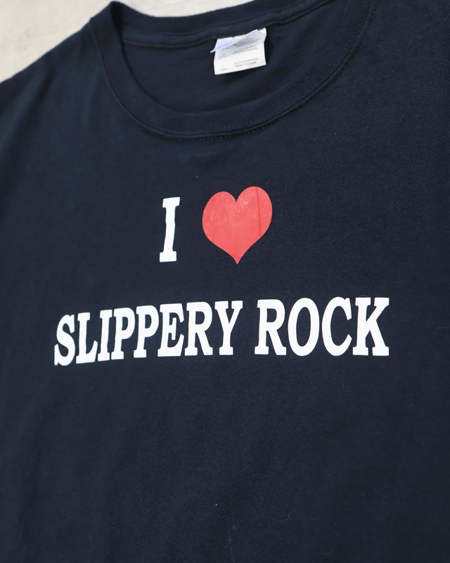 short length front print t-shirt
