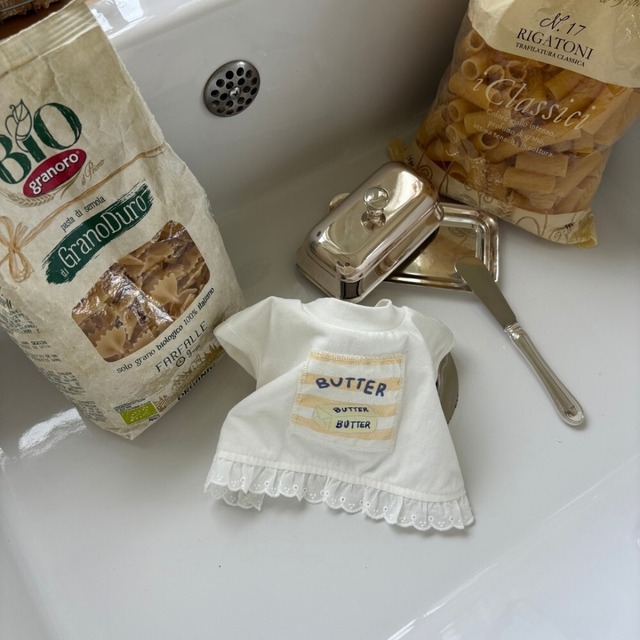 【予約】[cozy-n] Butter Bib Cape Top/frillなし