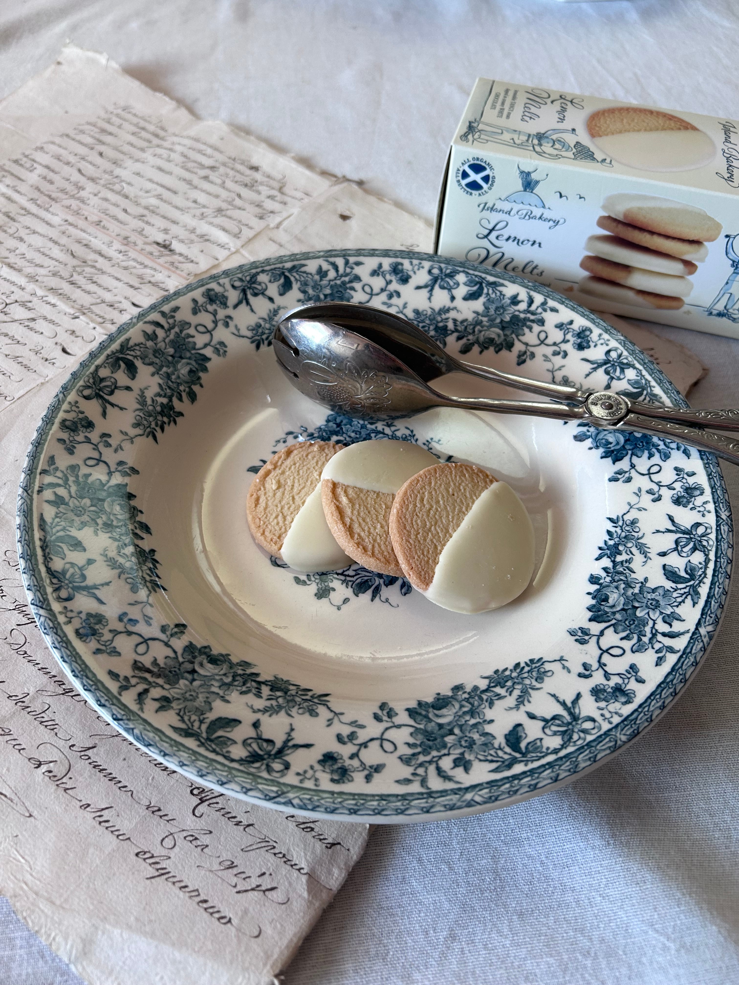 フランスアンティーク リュネヴィル ブルーの紋章 スーププレートB