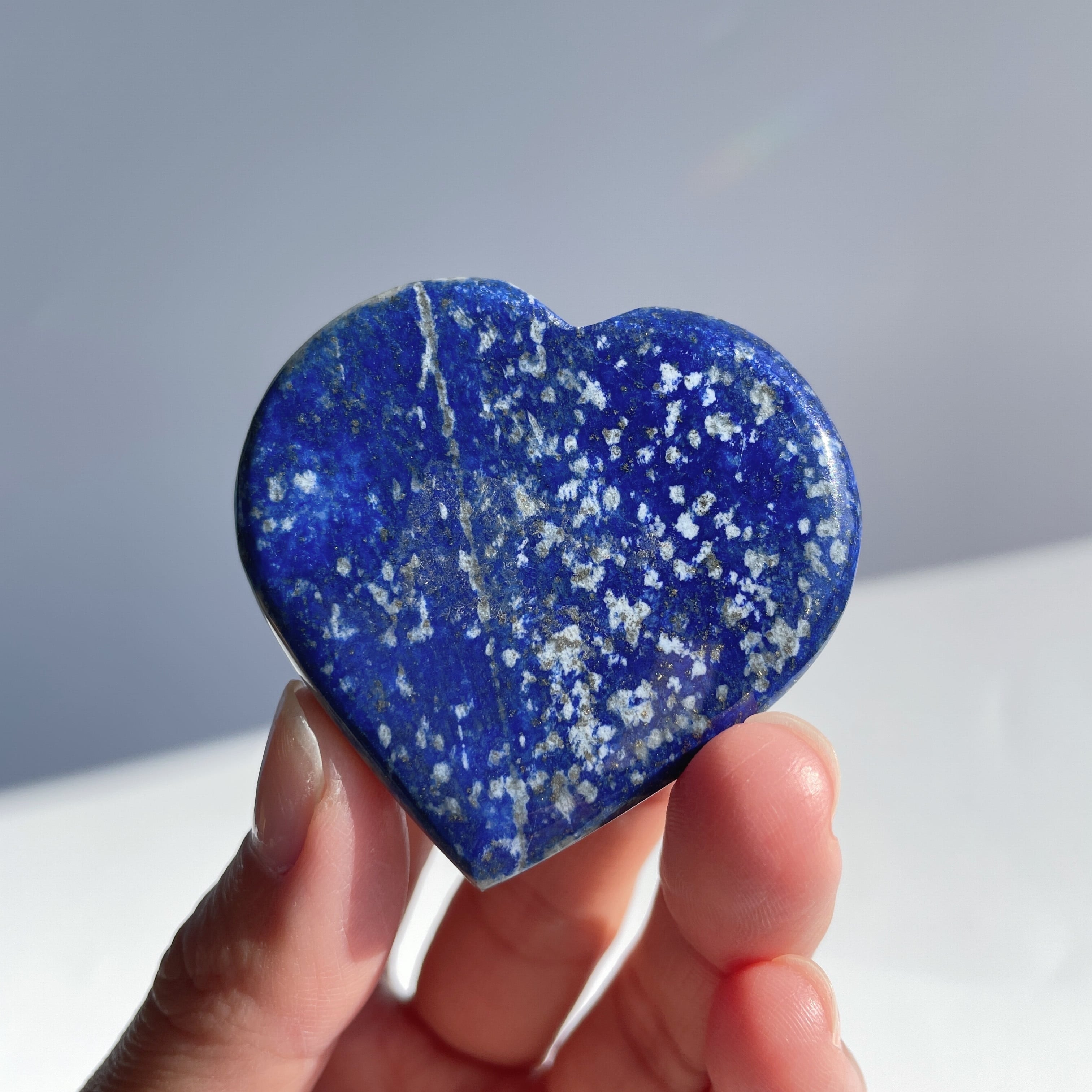 ラピスラズリ ハート型31♡Lapis Lazuli ♡天然石・パワーストーン
