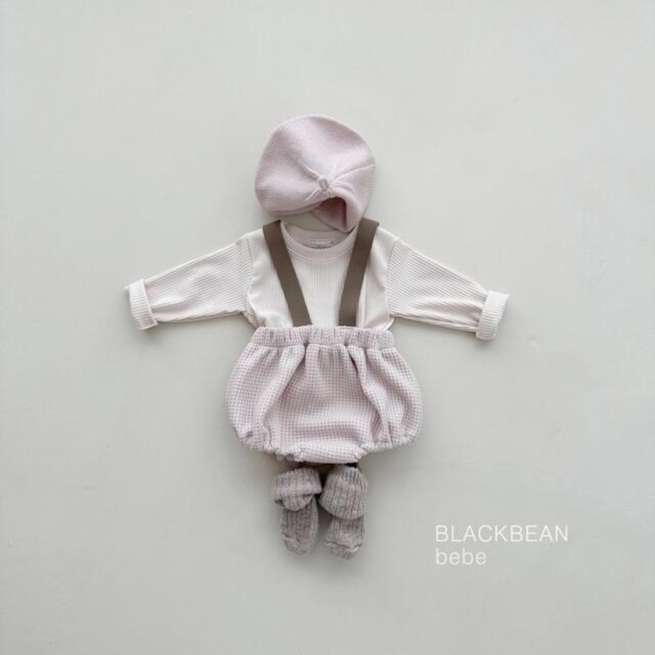 【BLACK BEAN】バンドブルマSET クリーム 60〜80cm【240204bl】 - 6