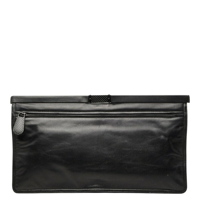 ボッテガヴェネタ クラッチバッグ セカンドバッグ ブラック レザー レディース BOTTEGAVENETA 【中古】