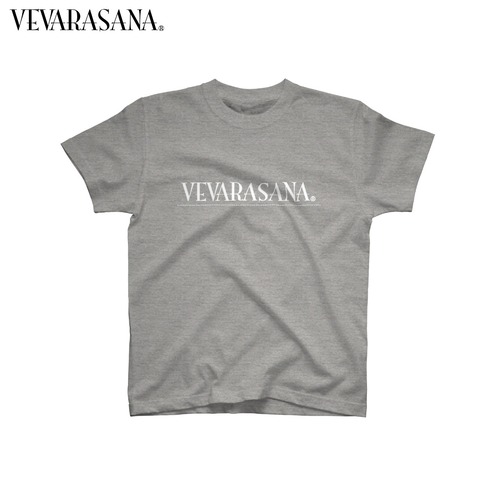 VEVARASANA®︎ ロゴTシャツ GRAY