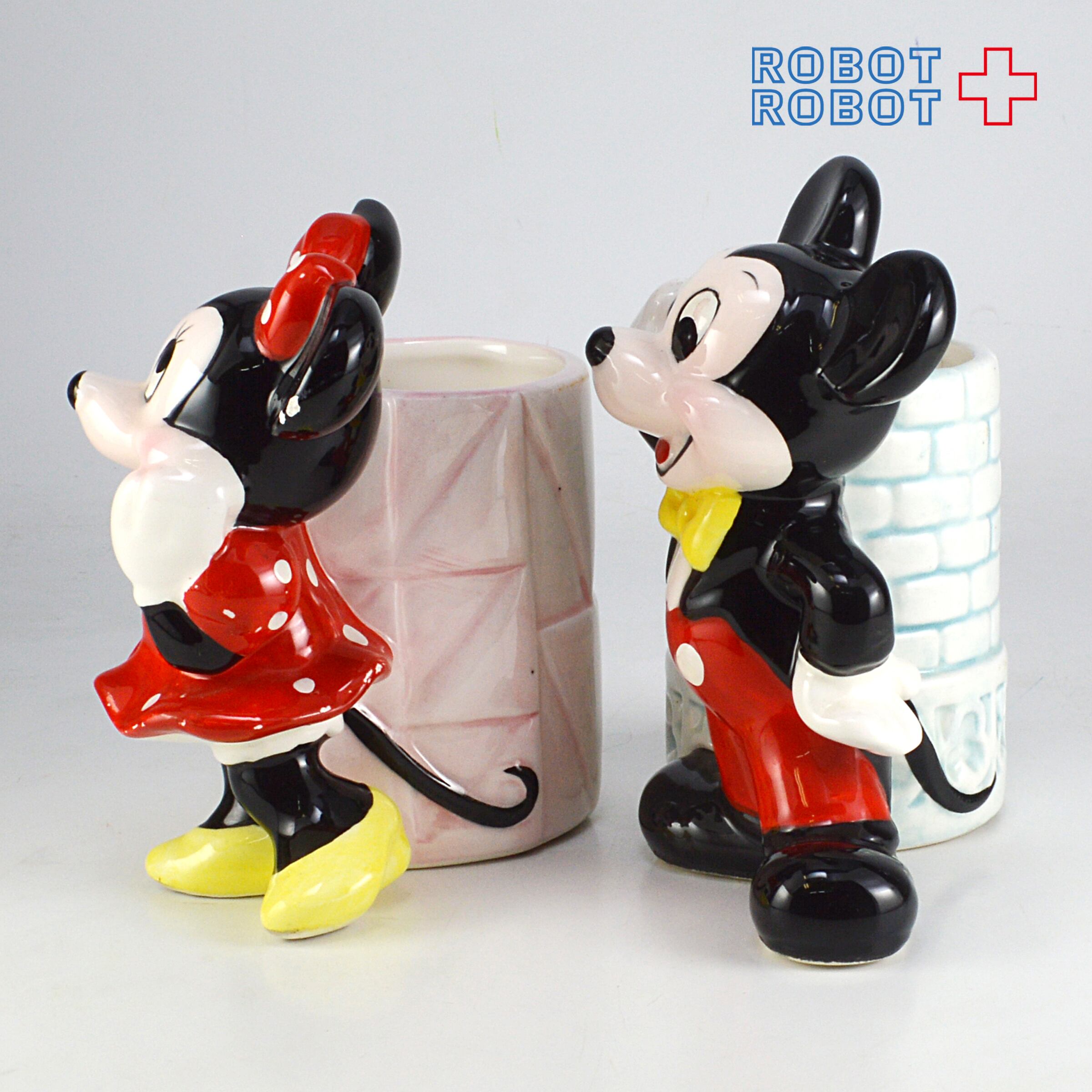TDL 陶器 ペンスタンド ミッキー ミニー | ROBOTROBOT