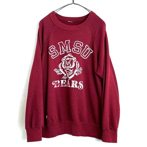 [SMSU BEARS] Vintage College Sweatshirt [1970s-] Vintage College Sweat Shirt
