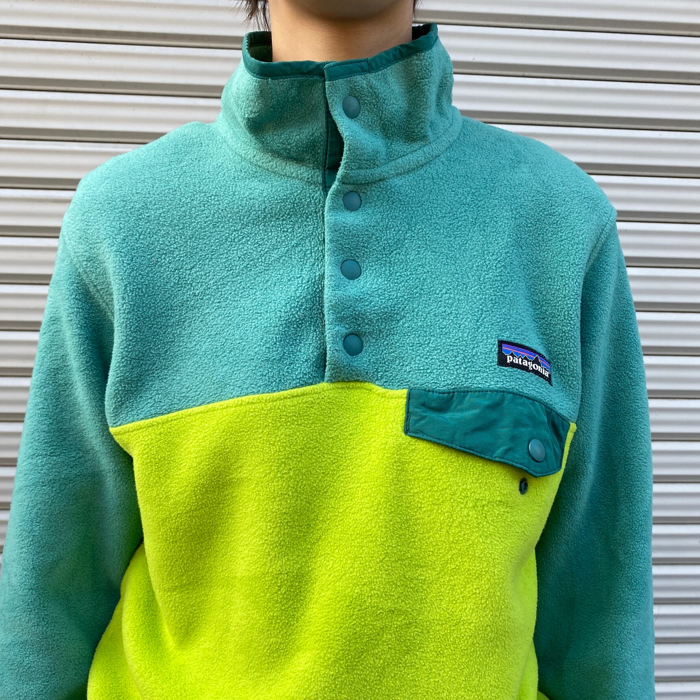 15年製 Patagonia パタゴニア SYNCHILLA シンチラ スナップT フリース