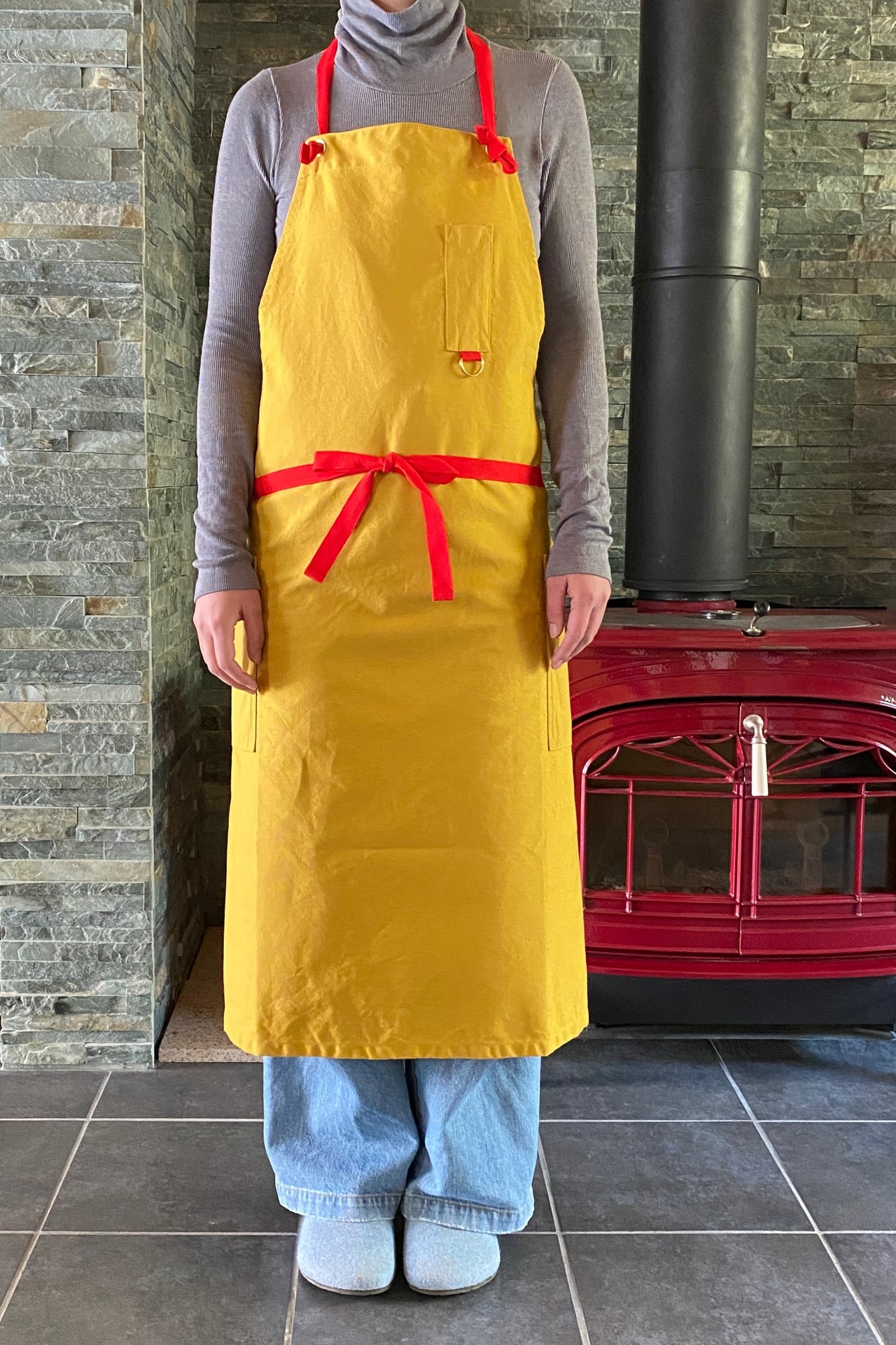 Daily apron MU / デイリーエプロン（マスタード）