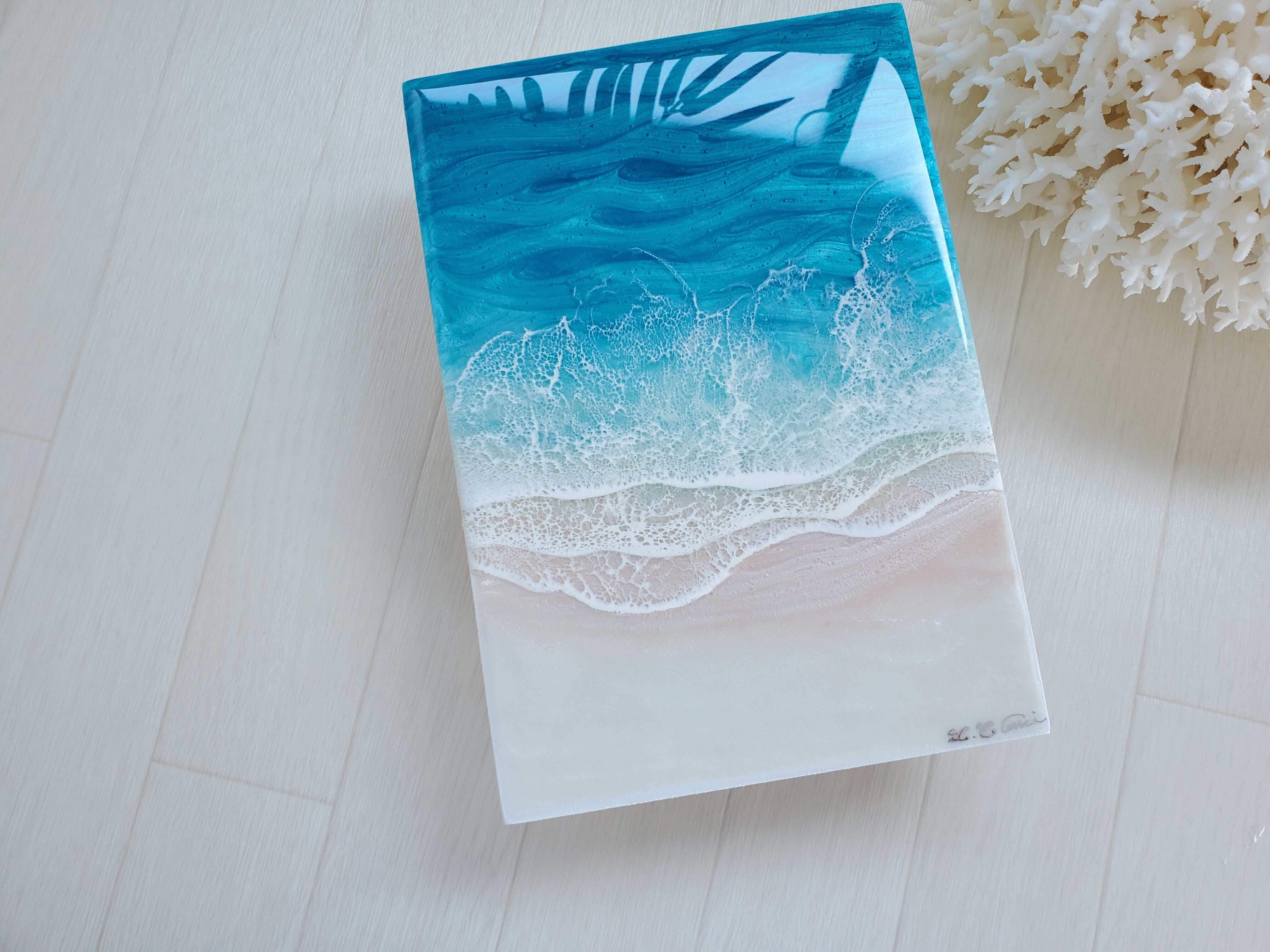 110.オーシャンレジンアート 3wave