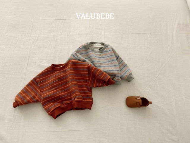 【予約/特典】valu bebe / Top Double ST Sweatshirt