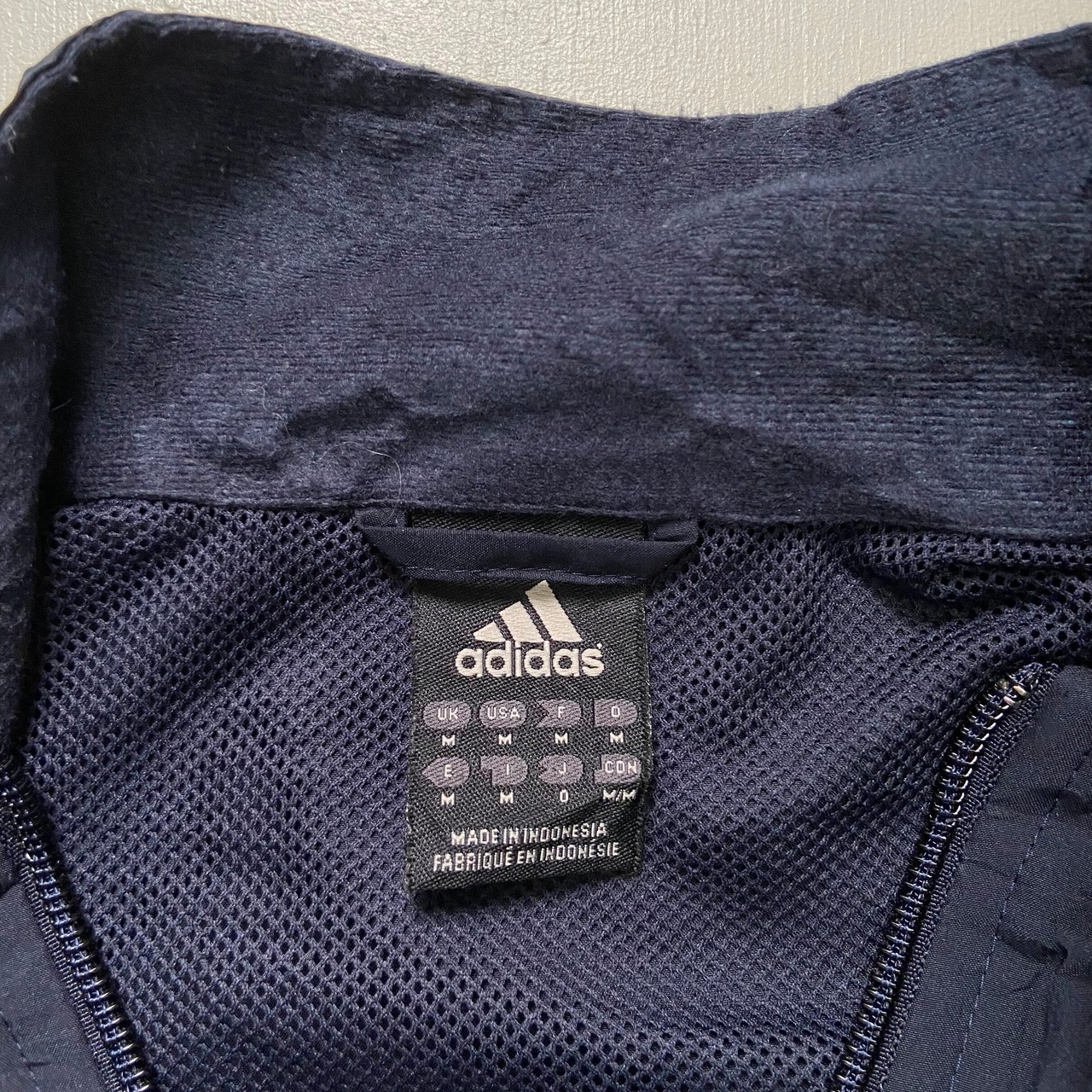 00年代 adidas アディダス ハーフジップ プルオーバー ウォームアップ 