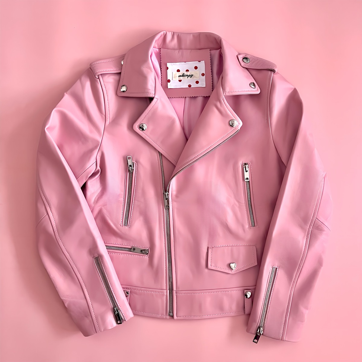 レザーライダースジャケット | whimpy or something Official Online Store