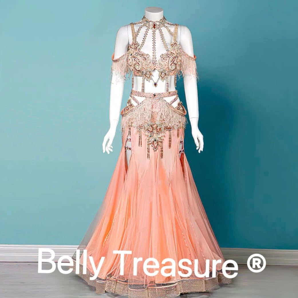 ベリーダンス オーダーメイド衣装 MX 001 202307 | Belly Treasure®︎