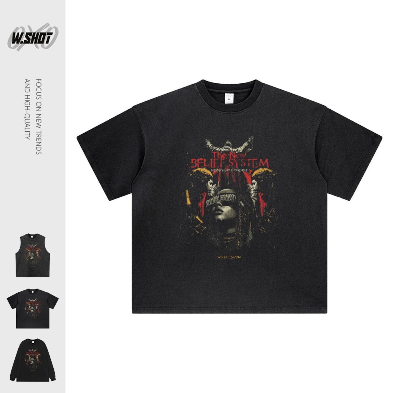 VINTAGE ストリート ニュービリーフシステム Tシャツ T2052