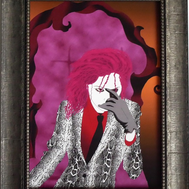 イラスト Hideスネークスーツ X Japan Nana Avarock